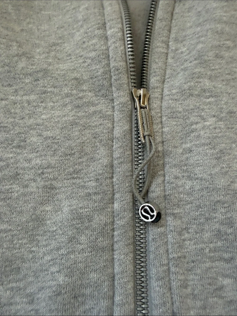 Lululemon Scuba Hoodie IV Heathered Vapor / Vapor size 12 VGUC